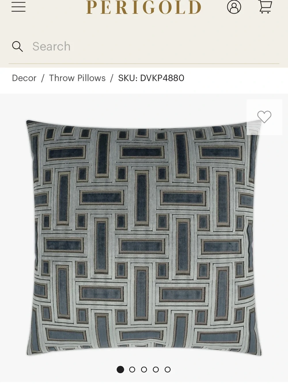 Brix Pillow and Insert